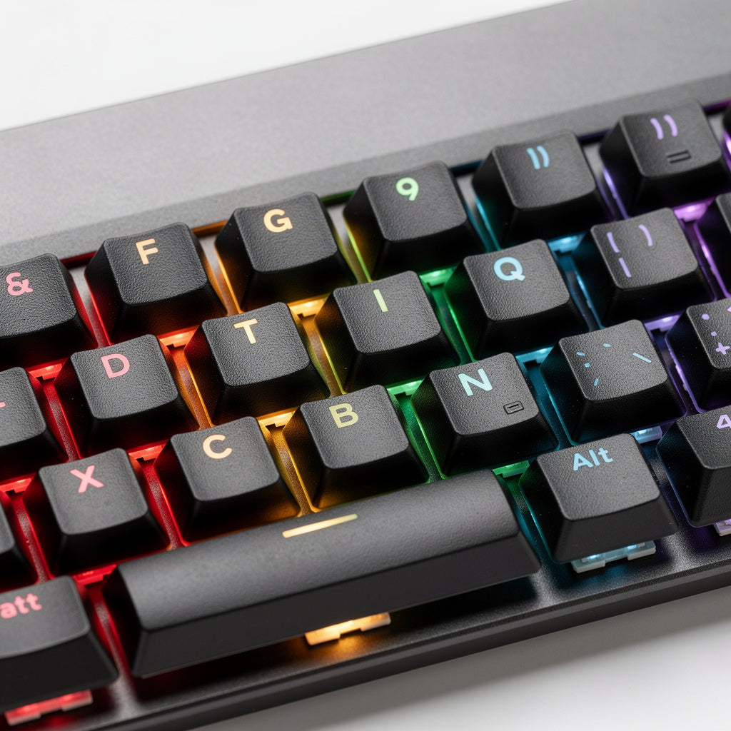 Mechanische RGB Tastatur Compact